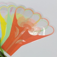 Fundas de BOPP para Ramos de Flores, Impresión Personalizada, Reciclables, Logotipo Personalizado, Impermeables, para Rosas, Floristería, Venta al Por Mayor de Fábrica