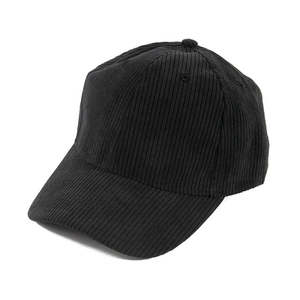 Gorra de béisbol de pana acanalada con relieve, lisa, personalizable, con visera curva, correa ajustable con hebilla, estilo Dad Hat, unisex, para otoño e invierno - Product Image 2