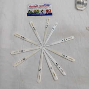 Aiguille en os sculptée, outils de crochet et de tricot durables faits à la main pour artisans, projets de bricolage et artisanat traditionnel - Product Image 2