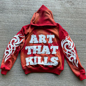 Glory – Survêtements Homme Entièrement Personnalisables, 400 g/m², Grammage Lourd, Effet Délavé Soleil, Fermeture Éclair, Broderie Vintage Vieillie, Patch, Lavage Acide - Product Image 5