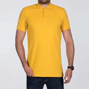 Camisetas Polo de Hombre de Alta Calidad Personalizadas con Logotipo Bordado en Algodón, Diseño de Impresión, Color Amarillo, Nueva Llegada - Product Image 6