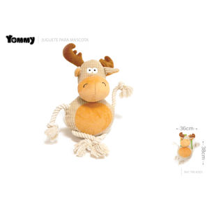 Jouet pour animaux de compagnie Yommy, souris en peluche douce de 12,5 cm, jouet à mâcher pour chats et chiens - Product Image 2