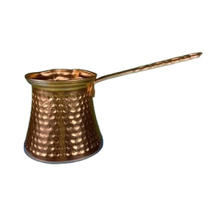 Cafetera turca ecológica, tetera hecha a mano de excelente calidad, tetera turca de Metal elegante de forma redonda de excelente calidad - Product Image 1