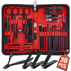 Stylish Premium Stainless Steel <b>Manicure</b> & Pedicure <b>Kit</b> Durable Construction Complete Care Accessories A+ Grade - Product Image 1