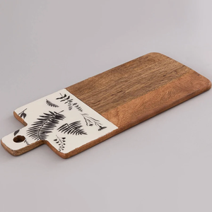 Tabla de cortar rectangular de madera de acacia de la mejor calidad a precio asequible para tabla de cortar frutas personalizada para cocina - Product Image 1