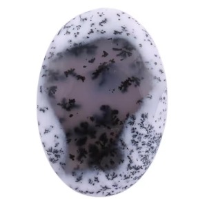 Opale dendritique naturelle blanche, pierre précieuse en vrac pour la création de bijoux, cabochon en vrac - Product Image 4