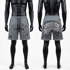Polyester Basketball Shorts Black Orange White Side Panels Custom Sublimation basket ball jersey and shorts - Product Image 3