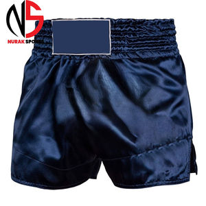 กางเกงมวยไทยระบายอากาศได้ดีพร้อมโลโก้สั่งทำสำหรับผู้ชายและเด็ก ชุดยิวยิตสูสำหรับออกกำลังกายและต่อสู้ ชุดคิกบ็อกซิ่งคุณภาพสูงสำหรับทุกเพศ - Product Image 1