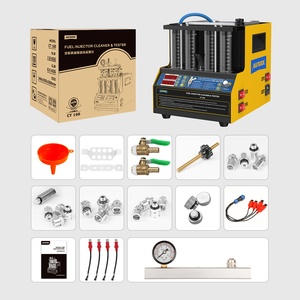 AUTOOL CT160 Nettoyeur et testeur d'injecteurs de carburant, machine de nettoyage ultrasonique, 4 cylindres, universel pour auto, dernière version [Expédition immédiate] - Product Image 6