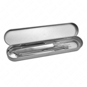 ชุดอุปกรณ์กำจัดสิวเสี้ยนและสิวอักเสบสแตนเลส 8 ชิ้น พร้อมเข็มเจาะแบบปลอดภัย เครื่องมือกำจัดสิวแบบมืออาชีพ พร้อมบริการติดแบรนด์ตามสั่ง - Product Image 4