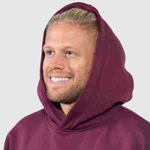 Sudadera con capucha personalizada de algodón grueso con hombros caídos para marcas de streetwear, producción a granel - Product Image 3
