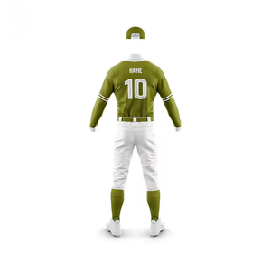 Uniforme de baseball pour hommes et femmes, 100% polyester, respirant, léger, logo personnalisable, nouveau design - Product Image 5