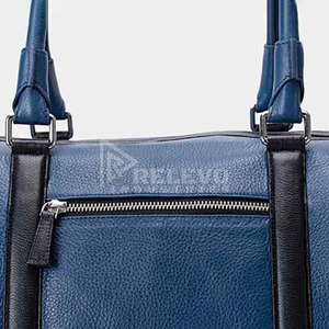 Sac de voyage en cuir véritable de haute qualité, personnalisable avec logo, faible MOQ, marque privée, sac de transport - Product Image 6