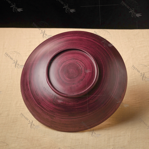 Élégante assiette en bambou durable Design classique de service pour les ustensiles de cuisine de tous les jours du Vietnam - Product Image 4