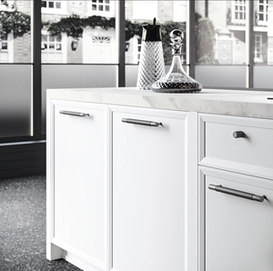 Juego de Muebles de Cocina de Melamina Personalizados JY Project, Gabinetes Modernos Blancos de MDF RTA para Uso Comercial en Hoteles y Villas - Product Image 2