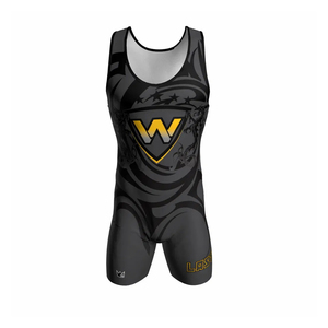 Combinaisons de compression pour sports de combat en gros à prix réduit, maillots de lutte personnalisés par sublimation pour jeunes, vêtements d'entraînement pour clubs sportifs - Product Image 4