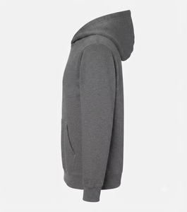 Sudadera con Capucha para Bebé, Corte Regular, 100% Algodón, Forro Polar, Color Sólido, Ropa Casual de Invierno, Diseño con Bolsillo Frontal, Unisex, Impermeable - Product Image 3