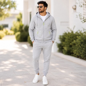 <b>Men's</b> Winter Sporty Casual <b>Thermal</b> Fleece Hooded Sweatpants and Hoodie Jogging Suit with Pockets in Stock - Product Image 6