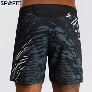 Shorts MMA les plus vendus, en polyester, avec logo personnalisé, shorts MMA pour hommes, fabriqués au Pakistan - Product Image 4