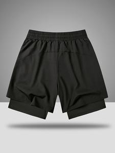 Shorts de course pour hommes, séchage rapide, légers, athlétiques, pour la gym, l'entraînement, le jogging, les sports, respirants, vêtements de sport actifs - Product Image 5