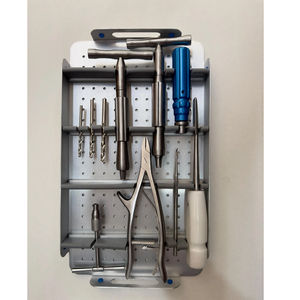 Kit de Extracción de Tornillos Rotos, Instrumental Ortopédico para Columna Vertebral, Caja de Esterilización, Manual, Certificado ISO13485, Acero Inoxidable de Grado Médico - Product Image 5