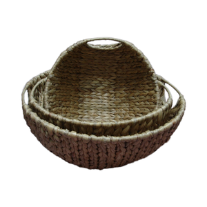 ตะกร้าไม้ไผ่สานมือปรับแต่งได้ส่งตรงจากเวียดนาม-สำหรับตะกร้าอาหารเค้กขนมปังปิกนิก - Product Image 2