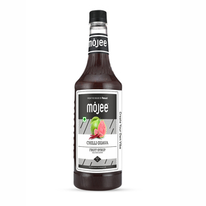 Chilli Guava Flavored Syrup 1000 ml Premium Spicy & Tangy Mocktail in Bottle for <b>Beverages</b> - Product Image 1