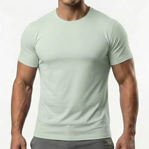 <b>RAZERS</b> IMPEX Eco Friendly Custom Cotton Plus Size <b>Men's</b> Short Sleeve Crewneck T-Shirt Breathable Quick Dry Anti-Pilling Puff - Product Image 1