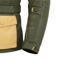 Blouson de moto en cuir avec support dorsal pour homme, vêtement de course automobile, personnalisable, OEM