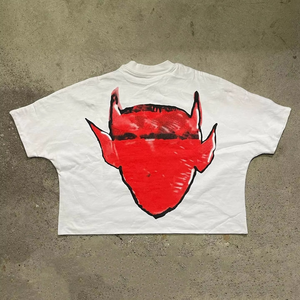 Breathable Bulk Clothes Custom t Shirt Digital Print Short Sleeve High Quality Oversized Boxy t Shirt for Men 100% Cotton - Product Image 2