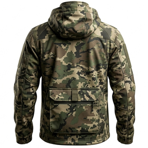 B2B Bulk Premium <b>Waterproof</b> Hunting <b>Jacket</b> Breathable Thermal <b>Camo</b> Outdoor Sportswear Shooting Apparel Summer Nylon Front Print - Product Image 3