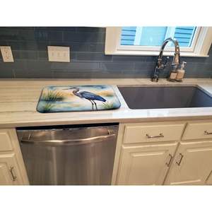 Alfombrilla de secado de platos absorbente emergente de Blue Heron para mostrador de cocina 14X21 "alfombrilla de escurridor de platos de desvanecimiento de día Multicolor - Product Image 3