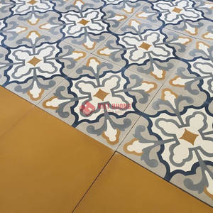 Carrelage en ciment design 190x190 mm pour espaces extérieurs artistiques - Product Image 3