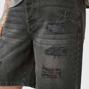 Pantalones Cortos Deportivos Casuales de Lona para Hombre, de Secado Rápido, Resistentes al Viento, Cintura Alta con Cordón Ajustable, Color Sólido, Hechos en Pakistán, Personalizados al 100% - Product Image 3