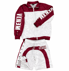 Custom Plus Size Hooded Windbreaker <b>Jacket</b> Set Winter Streetwear Two Piece Water Resistant Tracksuit - Product Image 5