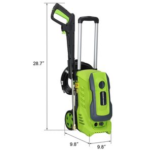Idropulitrice ad Alta Pressione 110V 3300PSI 201A 1800W in Metallo Verde Usata - Product Image 3