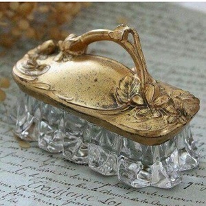 Boîte de rangement de vanité en laiton et aluminium, décorative et prestigieuse, pour hôtels et décoration de table à domicile - Product Image 6