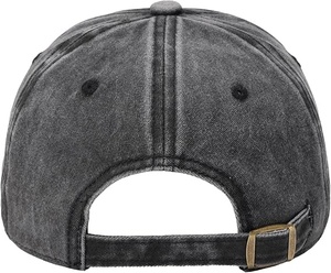 Casquette de baseball brodée personnalisée, 6 panneaux, ajustable, unisexe, en sergé de coton, décontractée, avec logo imprimé sur le devant - Product Image 4