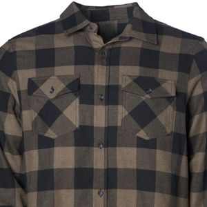Camisa de Franela a Cuadros para Hombre, Manga Larga, Tela Suave, Estilo Casual Clásico, para el Trabajo, Fines de Semana, Viajes y Uso Diario - Product Image 3