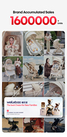 Poussette pliable originale pour bébé, prix d'usine pas cher
