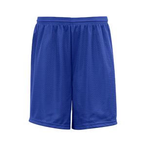 Short en maille de polyester 100% pour hommes, tricoté anti-rides, style décontracté avec décoration en dentelle et cordon de serrage pour courir le marathon - Product Image 4