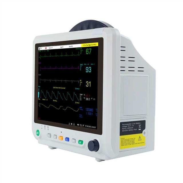 UMY UMH-PM5000V Hospital Surgical Vital Signs Monitor Stand Golden Supplier Patient Monitor Board Electric Power Source ISO