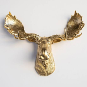 Élégante sculpture murale en bronze antique en forme de tête de cheval avec des détails de crinière ondulante, disponible à prix de gros. - Product Image 2