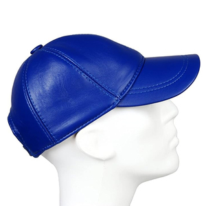 Mens Faux Leather <b>Cap</b> Adjustable Buckle Lightweight Casual <b>Baseball</b> Hat Soft Comfortable Daily Outdoor Wear Custom Design - Product Image 6