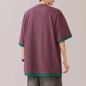 Camiseta Vintage Extra Grande, Personaliza tu Diseño con Logotipo, Talla Grande, 100% Algodón Grueso, Ropa Casual para Hombre, Transpirable y de Secado Rápido - Product Image 4