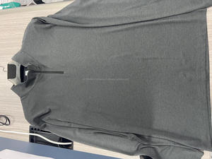 Custom Quick Dry Active Wear <b>Mens</b> Quarter Zip Long Sleeve Athletic Quarter Zip Pullover Long Sleeve Spring <b>Shirts</b> - Product Image 6