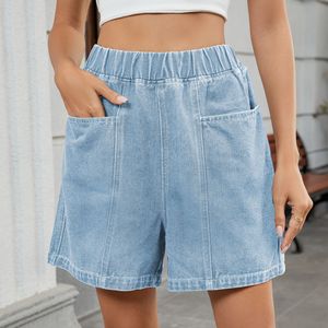 Shorts Casuales de Verano para Mujer al por Mayor, Shorts Deportivos de Algodón para Mujer, Shorts Ajustados a Rayas para Fitness y Yoga 2026 - Product Image 1