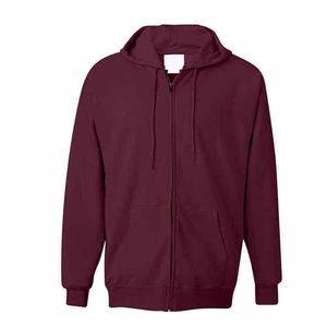 Sudaderas con cremallera para hombre de peso pesado, estilo urbano personalizado, corte holgado, de algodón, premium, lisas - Product Image 4
