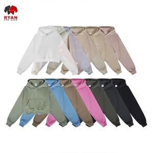 Sudaderas con Capucha para Mujer Ryan Pro Gear, Sudadera Corta Transpirable y Elegante, Color Personalizado, Tallas Grandes, Servicios OEM y ODM - Product Image 6