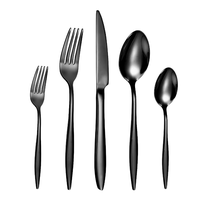 Ensemble de couverts en acier inoxydable de conception artisanale, ustensiles de service en métal de qualité supérieure, vente chaude, décorations de style américain L MAX B